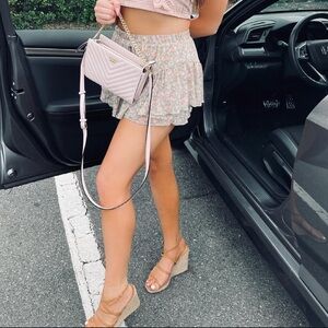 Strappy Espadrille Wedge Sandals Tan Spring Summer Boho Vacation Resort Womens 8